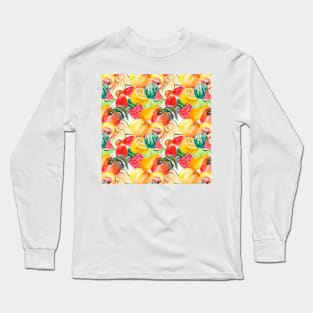 watercolorfruits Long Sleeve T-Shirt